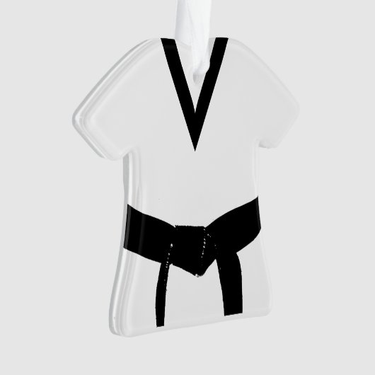 Martial Arts Black Belt Uniforme (devant)