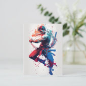 Martial Arts Briefkaart (Staand voorkant)
