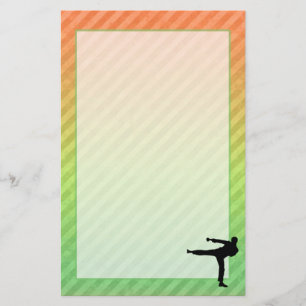 Martial Arts Briefpapier
