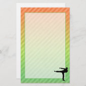 Martial Arts Briefpapier (Voorkant / Achterkant)