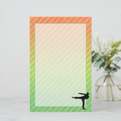 Martial Arts Briefpapier (Staand voorkant)