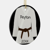 Martial Arts Brown Belt Ornament (Rechts)