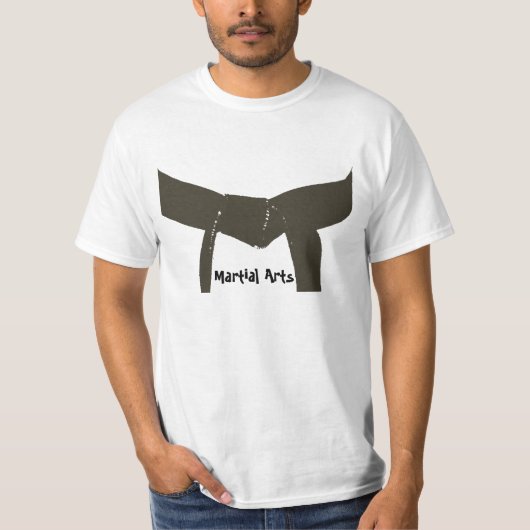 Martial Arts Brown Belt T-shirt (Voorkant)