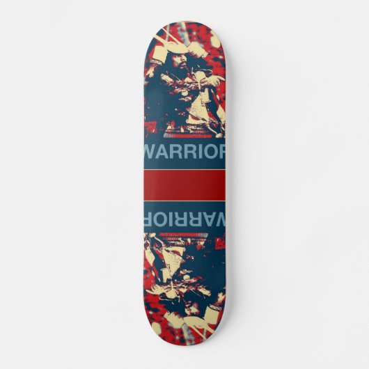 Martial Arts bushido Japanse krijger Samurai Skateboard (Voorkant)