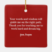 Martial Arts Coach | Beste Sensei Ever Keramisch Ornament (Achterkant)