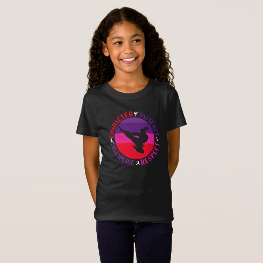 Martial Arts Core Values - Karate T-shirt (Voorkant volledig)