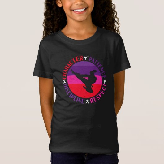 Martial Arts Core Values - Karate T-shirt (Voorkant)