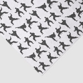 Martial Arts Decoupage Tissuepapier (Detail)