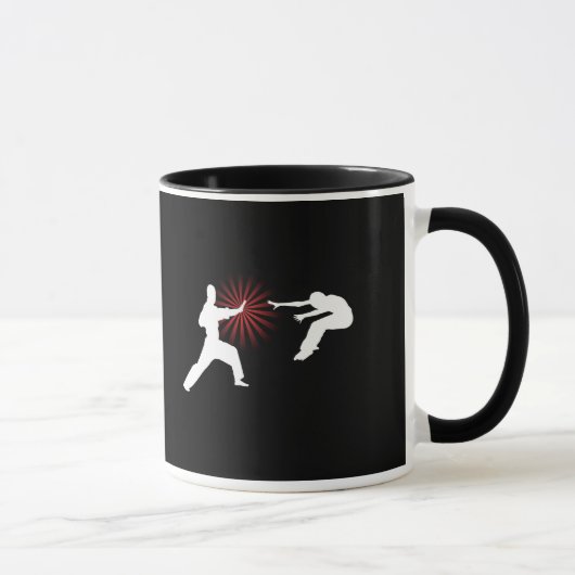 Martial Arts Energy Silhouette Mok (Rechts)