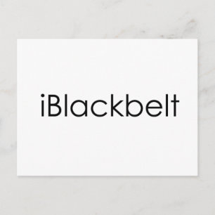 Martial Arts iBlackbelt Briefkaart