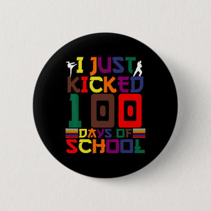 Martial Arts Ik heb net 100 dagen school kara gesc Ronde Button 5,7 Cm