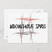Martial Arts Indomitable Spirit Briefkaart (Voorkant / Achterkant)