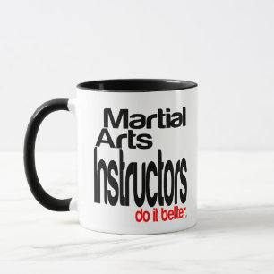Martial Arts-instructeurs doen het beter Mok