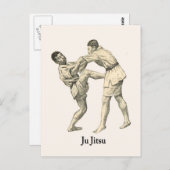 Martial Arts Ju jitsu 15 Briefkaart (Voorkant / Achterkant)