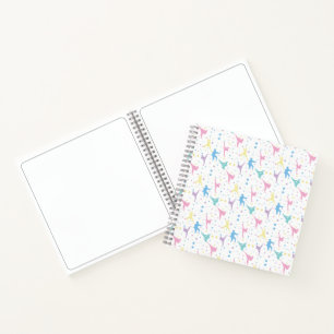 Martial Arts Karate Abstracte Stars Sparkles Notitieboek