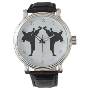 Martial Arts Karate Combat Vechten of Sparring Horloge