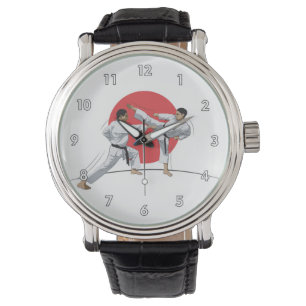 Martial Arts Karate Combat Vechten of Sparring Horloge