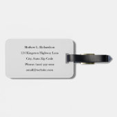 Martial Arts - Karate Core Values Bagagelabel (Achterkant horizontaal)