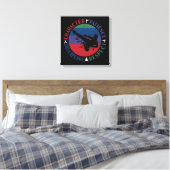 Martial Arts - Karate Core Values Canvas Afdruk (Insitu (Slaapkamer))