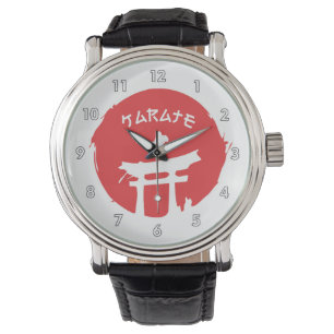 Martial Arts Karate gevechten Horloge
