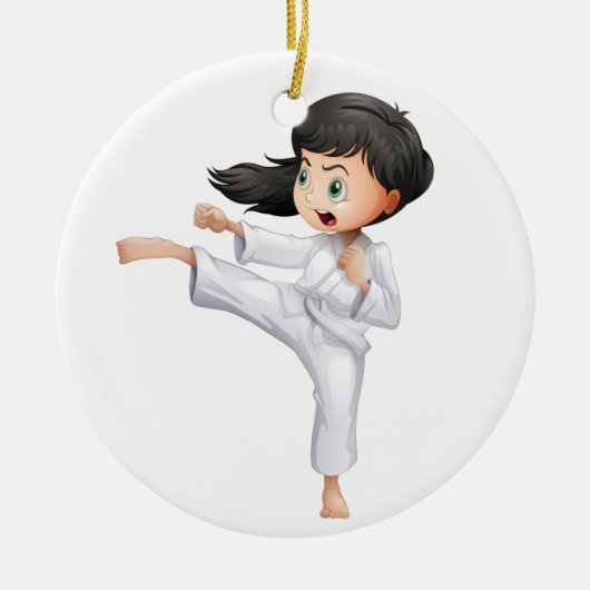 Martial Arts / Karate Ornament (Voorkant)