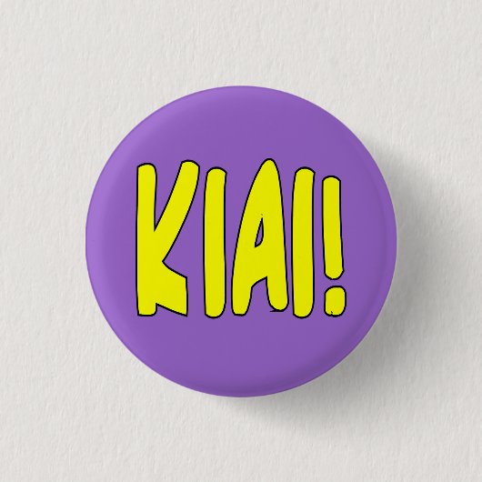 Martial Arts Kiai Button (Voorkant)