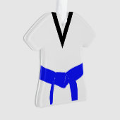 Martial Arts Light Ceinture bleue Uniforme (devant)