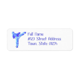 Martial Arts Mailing Labels