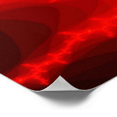 Martial Arts man Red Lightning poster (Coin)