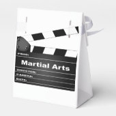 Martial Arts Movie Clapperboard Bedankdoosjes (Achterkant)