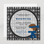 Martial Arts Open Huis Kaart (Voorkant / Achterkant)