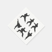 Martial Arts Paper Servet (Hoek)