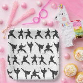 Martial Arts Papieren Bordje (Feest)