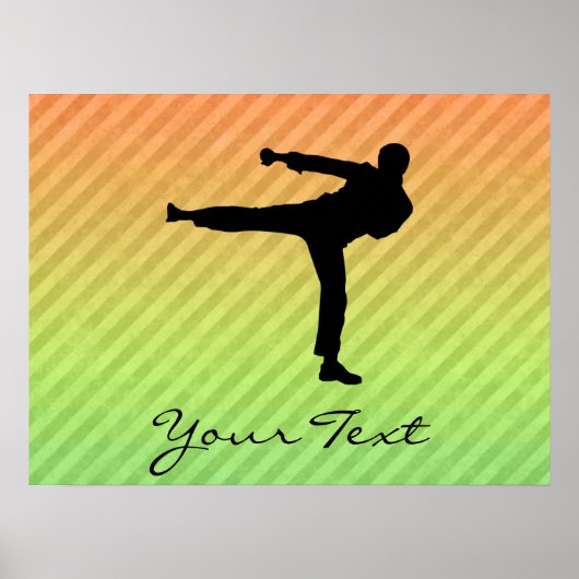 Martial Arts Poster (Voorkant)