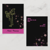 Martial Arts Princess Visitekaartje (Voorkant / Achterkant)