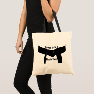 Martial Arts Proud'a Black Belt Tote Bag