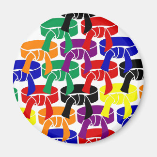 Martial Arts Rank Riemen Magneet