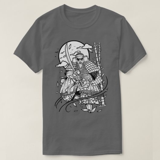 Martial Arts Samurai Bushido Code Premium T-Shirt (Design devant)