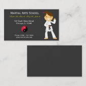 Martial Arts School Visitekaartje (Voorkant / Achterkant)