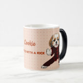 Martial Arts Shih Tzu Mug – Cute Dog Gift (Devant droit)