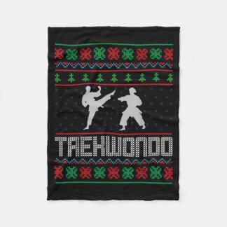 Martial Arts Taekwondo-liefhebber - Lelijke stijl Fleece Deken