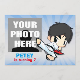 Martial Arts Uitnodiging - CUSTOM