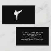 Martial Arts Visitekaartje (Voorkant / Achterkant)