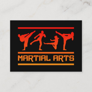 Martial Arts visitekaartjes - pas aan!