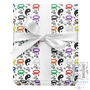 Martial Arts Wrapping Paper Cadeaupapier
