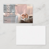 Martial Counselor Appointment Business Cards Afsprakenkaartje (Voorkant / Achterkant)