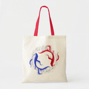 Martiale Flow Abstract Yin Yang Martial Arts Tote Bag