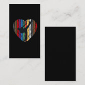 Martiale Kunst Karate Fighter Belt Colors Visitekaartje (Voorkant / Achterkant)