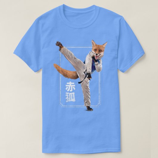 Martiale Kunsten voor IllustratieKarate Fighter Bl T-shirt (Design voorkant)