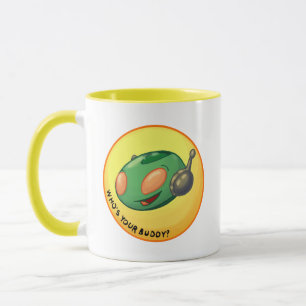 MARTIAN BUDDY "Who's your Buddy" DOOM koffie mok